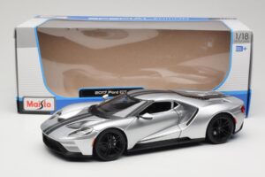 Ford GT Srebrna Maisto 1:18 31384 Kovina – slika 8 od 8