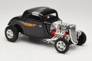 Ford Hot Rod Črn Rydell High Grease ERTL 1:18 36602 Kovina – slika 4 od 6