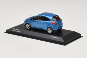 Ford Ka Blue Metallic Minichamps 1:43 400088202 Kovina – slika 3 od 4