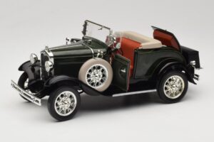 Ford Model A Temno Zelen Motor City 1:18 20003 Kovina – slika 2 od 8