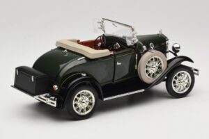 Ford Model A Temno Zelen Motor City 1:18 20003 Kovina – slika 3 od 8