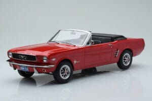 Ford Mustang Kabriolet Rdeč Norev 1:18 182810 Kovina