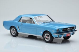 Ford Mustang Coupe Turkizna Norev 1:18 182800 Kovina – slika 4 od 6