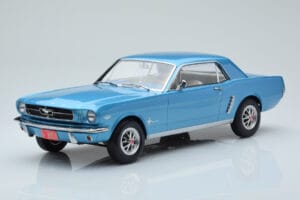 Ford Mustang Coupe Turkizna Norev 1:18 182800 Kovina