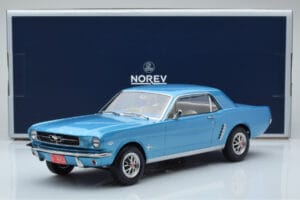 Ford Mustang Coupe Turkizna Norev 1:18 182800 Kovina – slika 6 od 6