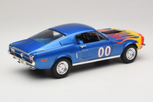 Ford Mustang Cooter's Car Dukes of Hazzard Tomy 1:18 21957P Kovina – slika 2 od 6