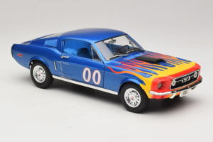 Ford Mustang Cooter's Car Dukes of Hazzard Tomy 1:18 21957P Kovina – slika 4 od 6