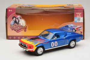 Ford Mustang Cooter's Car Dukes of Hazzard Tomy 1:18 21957P Kovina – slika 6 od 6