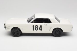 Ford Mustang Hardtop #184 B. Neyret / J. Terramorsi Rally Monte Carlo 1965 Norev 1:18 182801 Kovina – slika 3 od 6