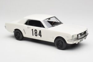 Ford Mustang Hardtop #184 B. Neyret / J. Terramorsi Rally Monte Carlo 1965 Norev 1:18 182801 Kovina – slika 4 od 6