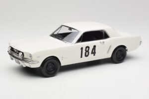Ford Mustang Hardtop #184 B. Neyret / J. Terramorsi Rally Monte Carlo 1965 Norev 1:18 182801 Kovina