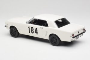 Ford Mustang Hardtop #184 B. Neyret / J. Terramorsi Rally Monte Carlo 1965 Norev 1:18 182801 Kovina – slika 5 od 6
