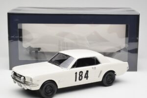 Ford Mustang Hardtop #184 B. Neyret / J. Terramorsi Rally Monte Carlo 1965 Norev 1:18 182801 Kovina – slika 6 od 6
