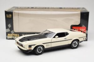 Ford Mustang Mach 1 Bela Sun Star 1:18 3602 Kovina – slika 8 od 8