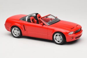 Ford Mustang S197 GT Kabriolet Rdeč Beanstalk Group 1:18 FOR10016R Kovina – slika 6 od 8
