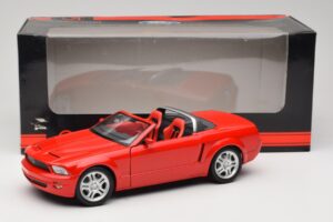 Ford Mustang S197 GT Kabriolet Rdeč Beanstalk Group 1:18 FOR10016R Kovina – slika 8 od 8