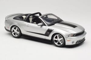 Ford Mustang S197 Roush 427R Kabriolet Srebrna Maisto 1:18 31669 Kovina – slika 6 od 8