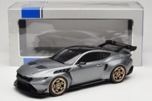 Ford Mustang S650 GTD Metallic Grey IXO 1:18 MCG18576 Kovina – slika 6 od 6