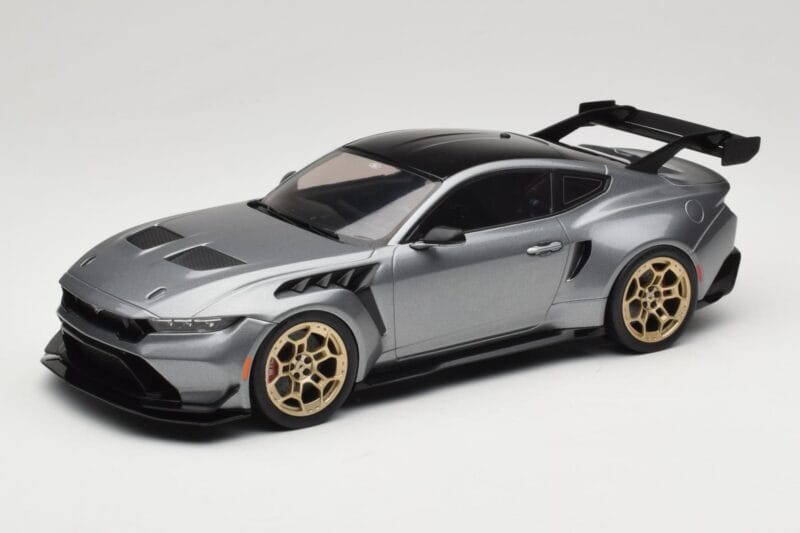Ford Mustang S650 GTD Metallic Grey IXO 1:18 MCG18576 Kovina