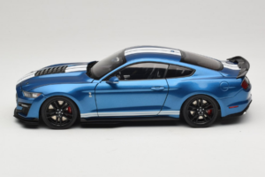 Ford Mustang Shelby GT500 S550 Atlas Blue Metallic IXO 1:18 18RDC244-FO Kovina – slika 4 od 8