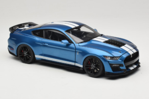 Ford Mustang Shelby GT500 S550 Atlas Blue Metallic IXO 1:18 18RDC244-FO Kovina – slika 6 od 8