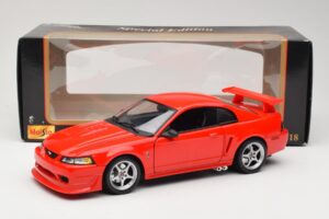 Ford Mustang SVT Cobra R SN95 Rdeč Maisto 1:18 531872 Kovina – slika 8 od 8