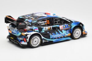 Ford Puma Rally1 #13 G. Munster / L. Louka Rally Central Europe 2023 IXO 1:18 18RMC188 Kovina – slika 2 od 6