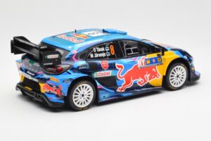 Ford Puma Rally1 #8 O. Tanak / M. Jarveoja 3rd Rally Central Europe 2023 IXO 1:18 18RMC187 Kovina – slika 2 od 6