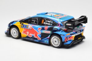 Ford Puma Rally1 #8 O. Tanak / M. Jarveoja 3rd Rally Central Europe 2023 IXO 1:18 18RMC187 Kovina – slika 5 od 6