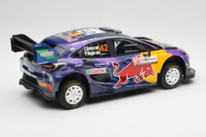Ford Puma Rally1 #42 C. Breen / P. Nagle M-Sport Ford Rally Italia Sardegna 2022 TopSpeed 1:18 TS0491 Kovina – slika 2 od 6