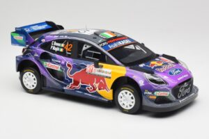 Ford Puma Rally1 #42 C. Breen / P. Nagle M-Sport Ford Rally Italia Sardegna 2022 TopSpeed 1:18 TS0491 Kovina – slika 4 od 6