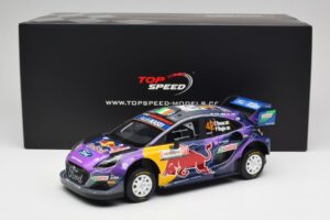 Ford Puma Rally1 #42 C. Breen / P. Nagle M-Sport Ford Rally Italia Sardegna 2022 TopSpeed 1:18 TS0491 Kovina – slika 6 od 6