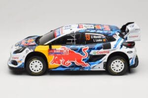 Ford Puma Rally1 #13 M-Sport Ford WRT G. Munster / L. Louka Rally Chile 2024 IXO 1:18 18RMC224 Kovina – slika 3 od 6