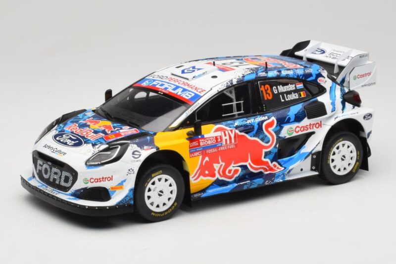 Ford Puma Rally1 #13 M-Sport Ford WRT G. Munster / L. Louka Rally Chile 2024 IXO 1:18 18RMC224 Kovina