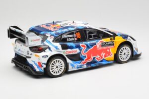 Ford Puma Rally1 WRC #16 A. Fourmaux / A. Coria Rally Monte Carlo 2024 IXO 1:18 18RMC198 Kovina – slika 2 od 6