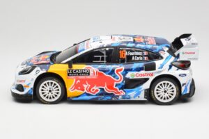 Ford Puma Rally1 WRC #16 A. Fourmaux / A. Coria Rally Monte Carlo 2024 IXO 1:18 18RMC198 Kovina – slika 3 od 6