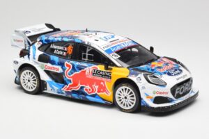 Ford Puma Rally1 WRC #16 A. Fourmaux / A. Coria Rally Monte Carlo 2024 IXO 1:18 18RMC198 Kovina – slika 4 od 6
