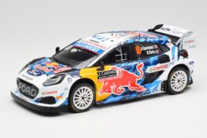Ford Puma Rally1 WRC #16 A. Fourmaux / A. Coria Rally Monte Carlo 2024 IXO 1:18 18RMC198 Kovina