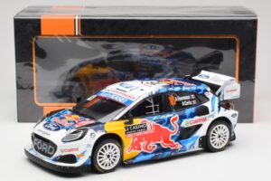 Ford Puma Rally1 WRC #16 A. Fourmaux / A. Coria Rally Monte Carlo 2024 IXO 1:18 18RMC198 Kovina – slika 6 od 6