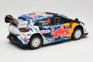 Ford Puma Rally1 WRC M-Sport #16 A. Fourmaux / A. Coria Safari Rally Kenya 2024 IXO 1:18 18RMC207 Kovina – slika 2 od 6