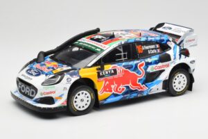 Ford Puma Rally1 WRC M-Sport #16 A. Fourmaux / A. Coria Safari Rally Kenya 2024 IXO 1:18 18RMC207 Kovina