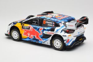 Ford Puma Rally1 WRC M-Sport #16 A. Fourmaux / A. Coria Safari Rally Kenya 2024 IXO 1:18 18RMC207 Kovina – slika 5 od 6