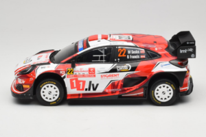 Ford Puma Rally1 WRC #22 M-Sport Ford World Rally Team M. Sesks / R. Francis Rally Poland 2024 IXO 1:18 18RMC215 Kovina – slika 3 od 6