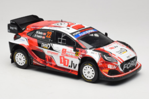 Ford Puma Rally1 WRC #22 M-Sport Ford World Rally Team M. Sesks / R. Francis Rally Poland 2024 IXO 1:18 18RMC215 Kovina – slika 4 od 6