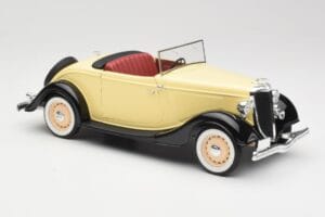 Ford Roadster Dearborn Yellow Solido 1:18 8008 Kovina – slika 6 od 8