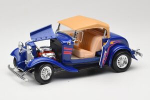 Ford Roadster Street Rod Moder with Fire Road Signature 1:18 92249 Kovina – slika 2 od 8