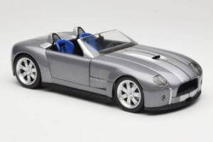 Shelby Cobra Kabriolet Grey Metallic Hot Wheels 1:18 G7220 Kovina – slika 6 od 8