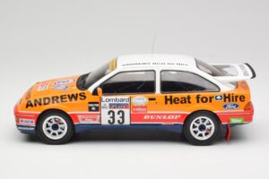 Ford Sierra RS Cosworth #33 R. Brookes RAC Rally 1989 IXO 1:18 18RMC115 Kovina – slika 3 od 6