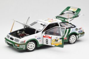 Ford Sierra RS Cosworth #8 D. Auriol / B. Occelli Rally Tour de Corse 1988 AUTOart 1:18 88812 Kovina – slika 2 od 8