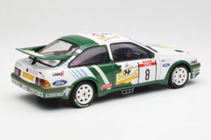 Ford Sierra RS Cosworth #8 D. Auriol / B. Occelli Rally Tour de Corse 1988 AUTOart 1:18 88812 Kovina – slika 3 od 8